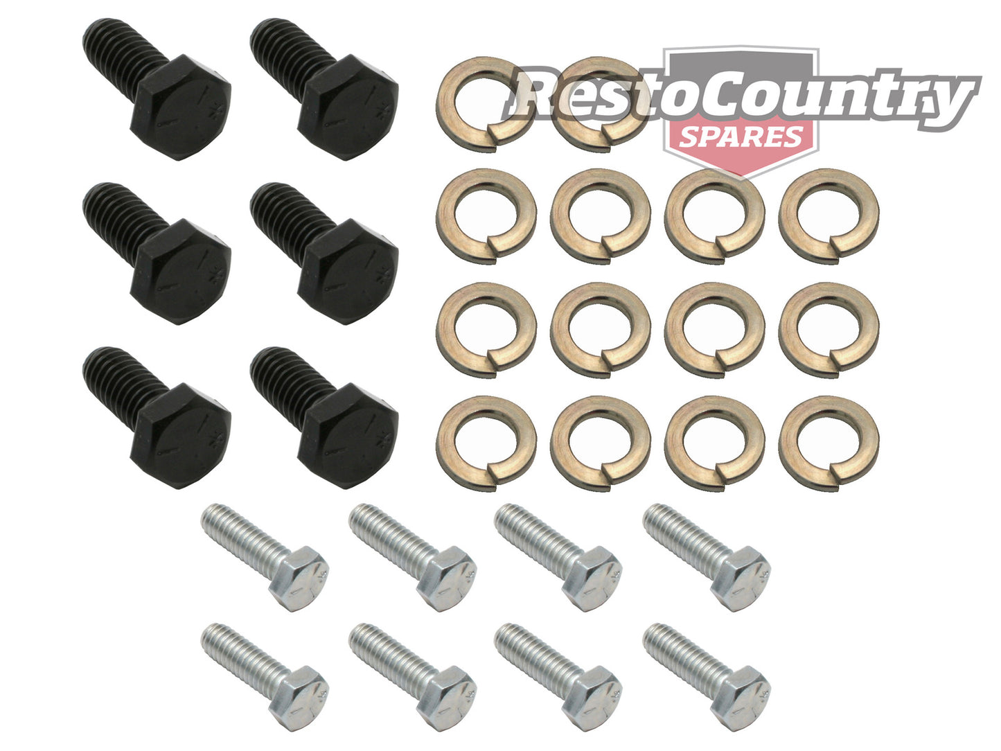 Holden Front Door Hinge Fitting Bolt Kit HD HR 1x Door washer nut - FK1012
