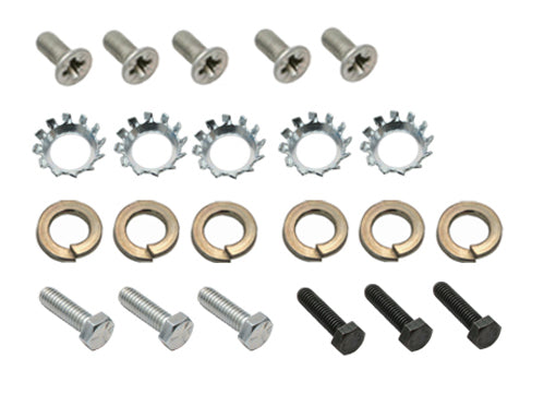 Holden Rear Door Hinge Fitting Bolt Kit x1 Door HD HR washer nut - FK1013