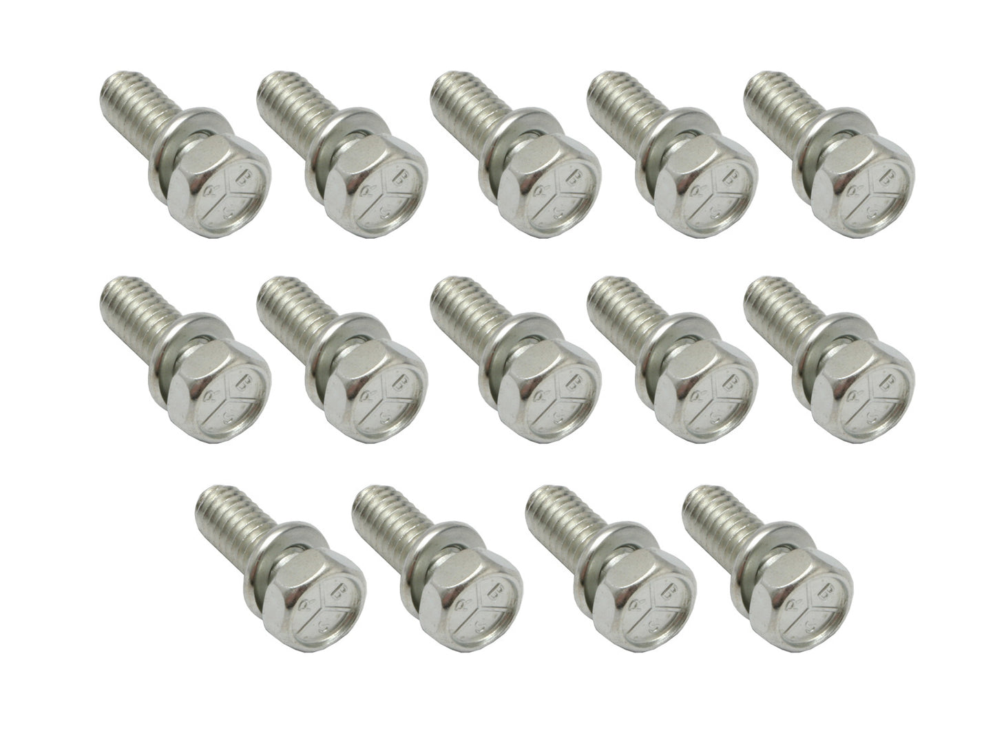 Holden Torana FRONT Door Hinge Bolts Kit x14 LH LX (x1 door) nut - FK1016A