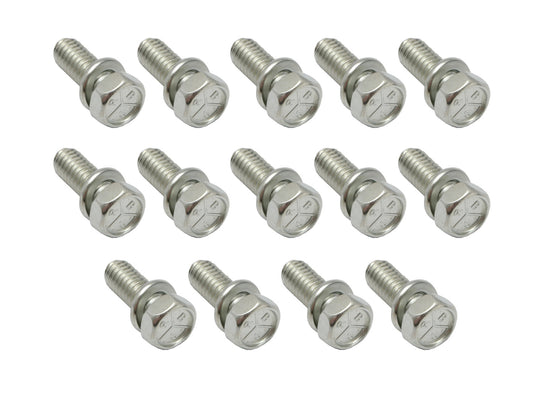 Holden Torana FRONT Door Hinge Bolts Kit x14 LH LX (x1 door) nut - FK1016A