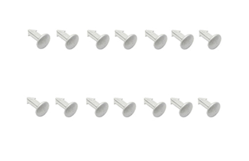 Holden Firewall Insulation Retainer Clip Set x14 48-215 FX FJ engine bay cover - FK1042