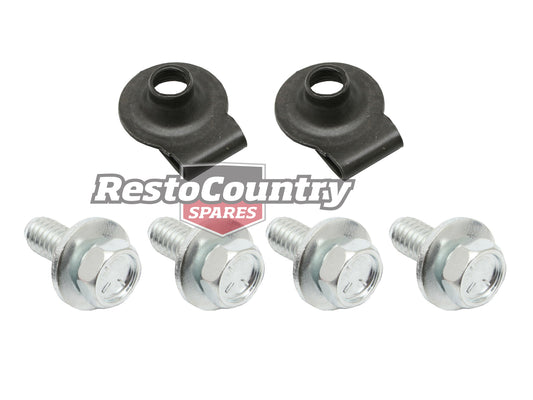 Holden Bonnet Lock Bolt + Speed Nut Kit HQ HJ HX HZ WB Torana LH LX hood - FK1058