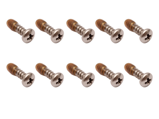 Holden Commodore Body Moulding Screw Set x10 VB VC VH VK VL VN VP VR VS - FK1119