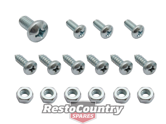 Holden Heater Box Fitting Kit HQ HJ HX HZ screws screw fan  heat - FK1182