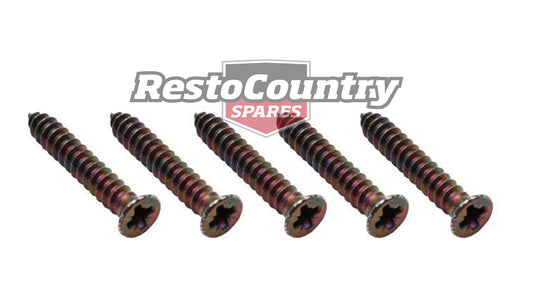 Ford Dash Screw Set x5 CONCOURS Falcon XW XY Fairlane ZC ZD - FK2014