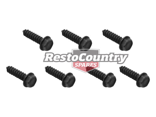Suit Ford Cowl Panel Screw Set x7 XA XB Falcon ZF ZG Fairlane screws - FK2027