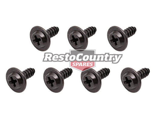 Ford Front Cowl Panel Screw Set x7 XC Falcon ZH Fairlane - FK2028