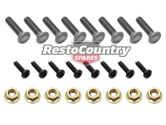 Ford Tail Lamp Fitting Kit Lens To Base & Body ZC ZD Fairlane Pair nut screw - FK2031