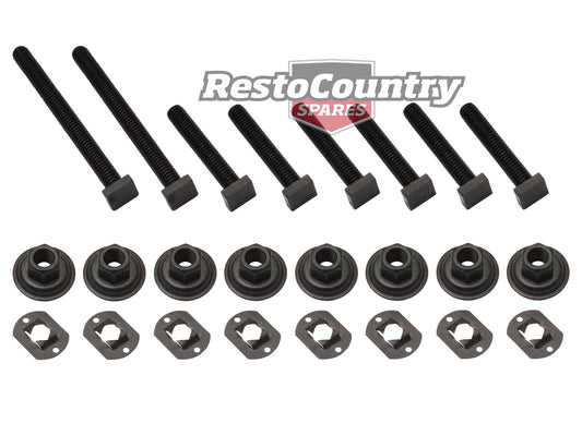 Ford Front Bucket Seat To Floor Fitting Bolt Kit XA XB XC XD XE XF LEFT + RIGHT nut screw - FK2033
