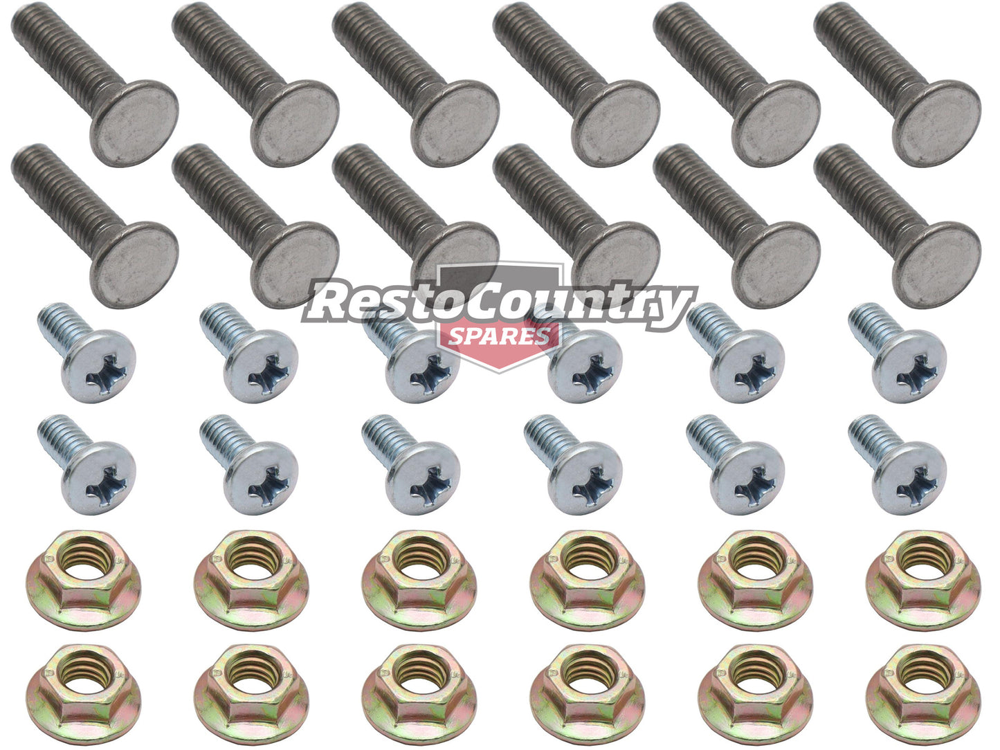 Ford Falcon Fairmont Taillight Fitting Kit 36pcs Left +Right XB Sedan tail light - FK2045