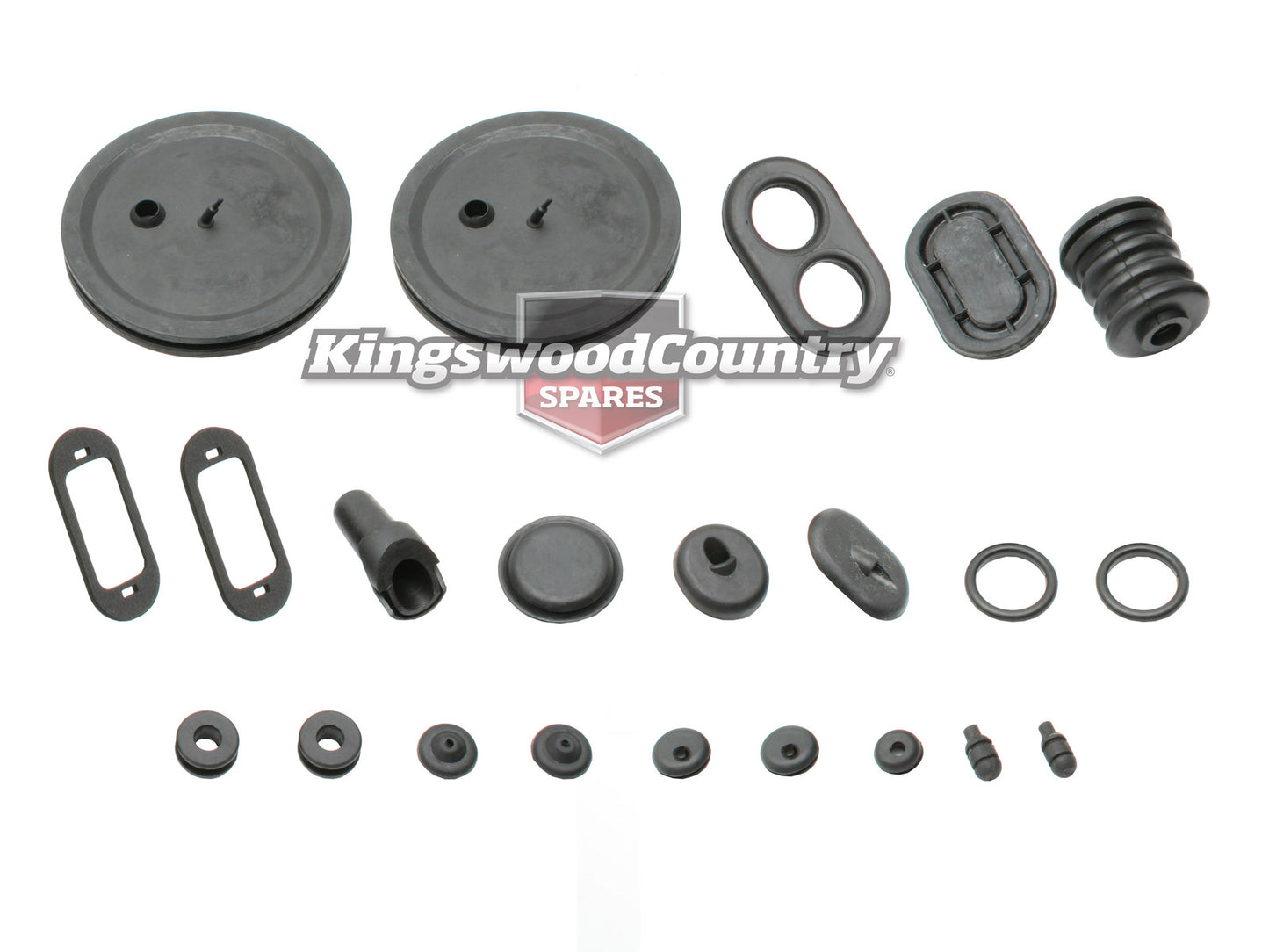 Holden Firewall Rubber Grommet Kit HK HT HG 22pcs stop plug insulator - FW1006