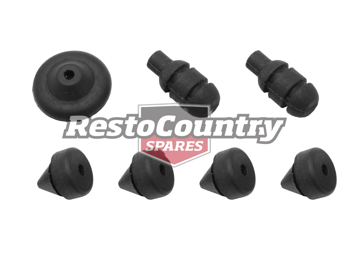 Holden Number Plate Mount Rubber Grommet Front + Rear HQ HJ HX HZ WB - G1001