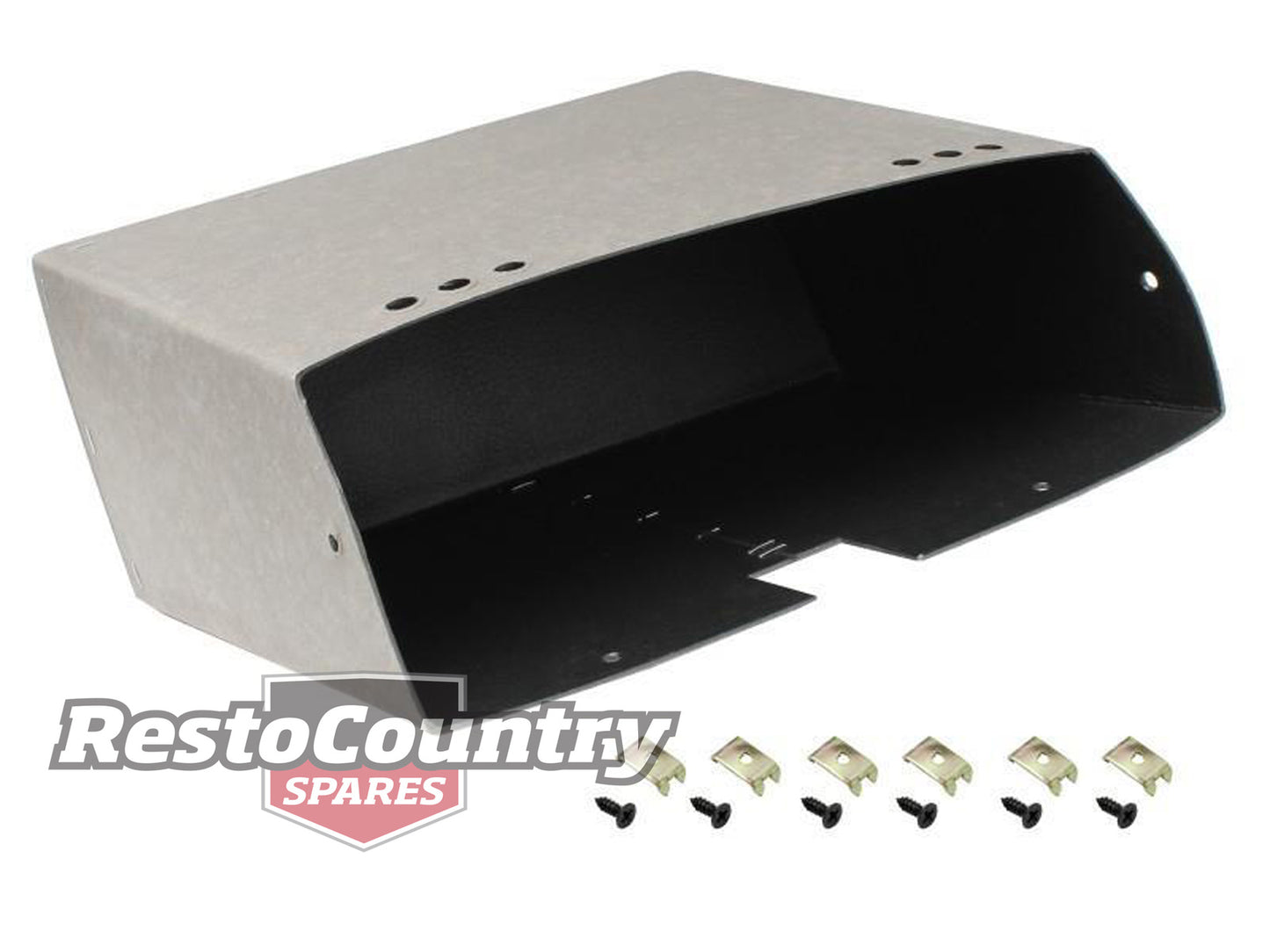 Holden Glove Box Insert + Fitting Kit FX FJ Incl Screws Glovebox - GBC1000