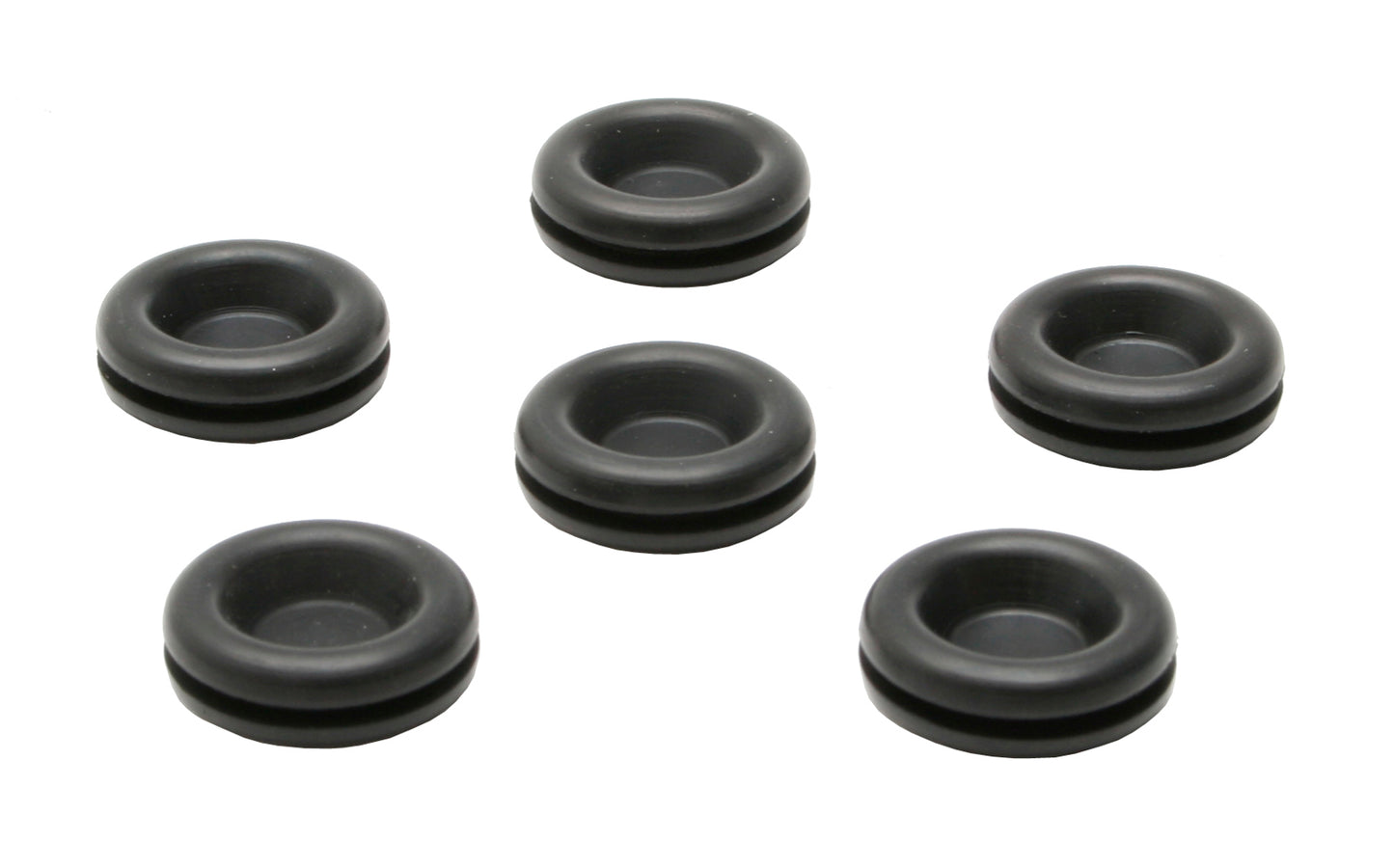 Universal Grommet Kit Blind Centre Flange 19mm OD 14.3mm ID 6pcs rubber plug - GP1016