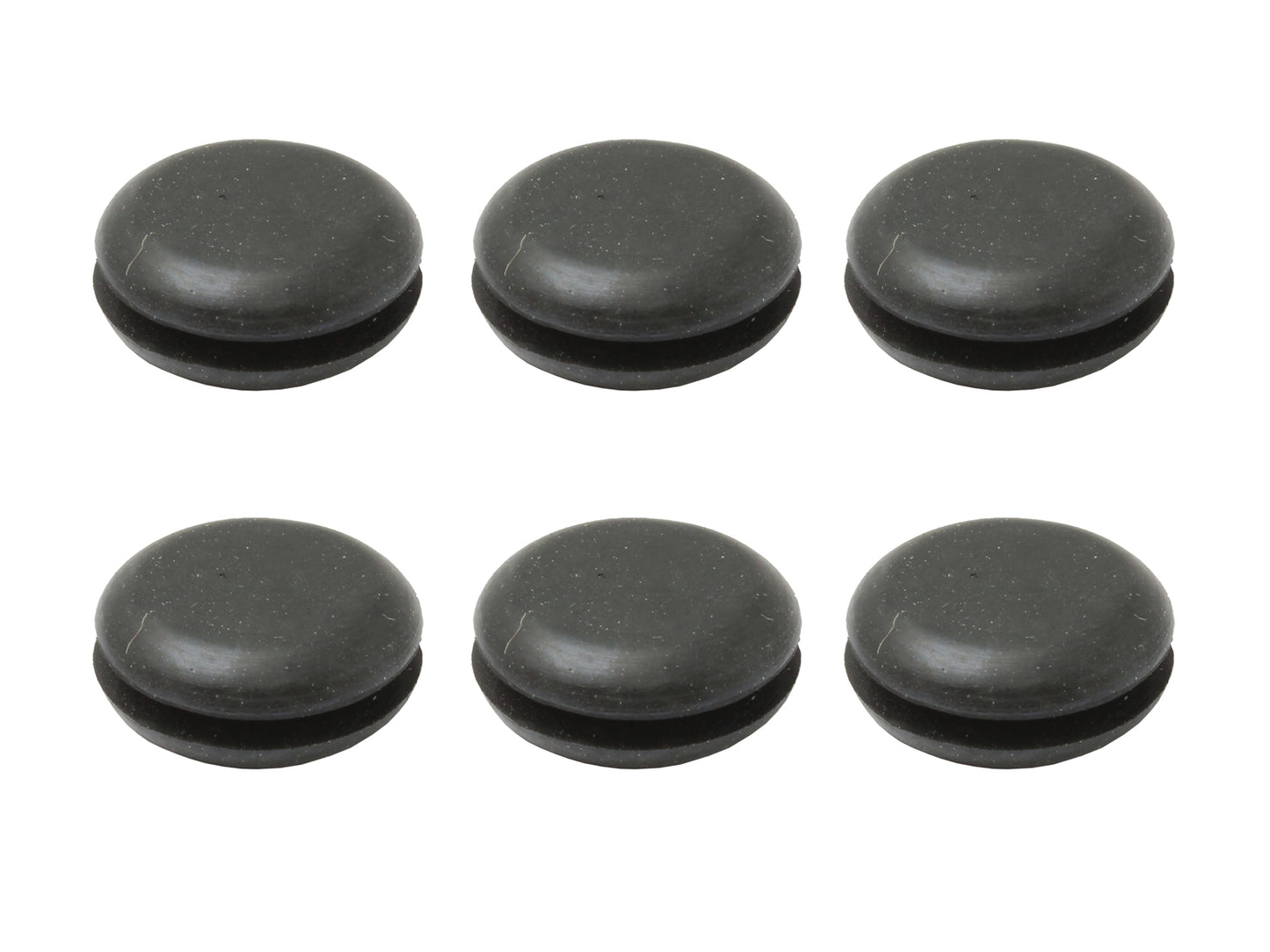 Universal Blind Centre Flange Grommet Kit 16mm OD 11mm ID 6pcs plug - GP1042