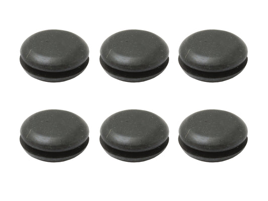 Universal Blind Centre Flange Grommet Kit 16mm OD 11mm ID 6pcs plug - GP1042