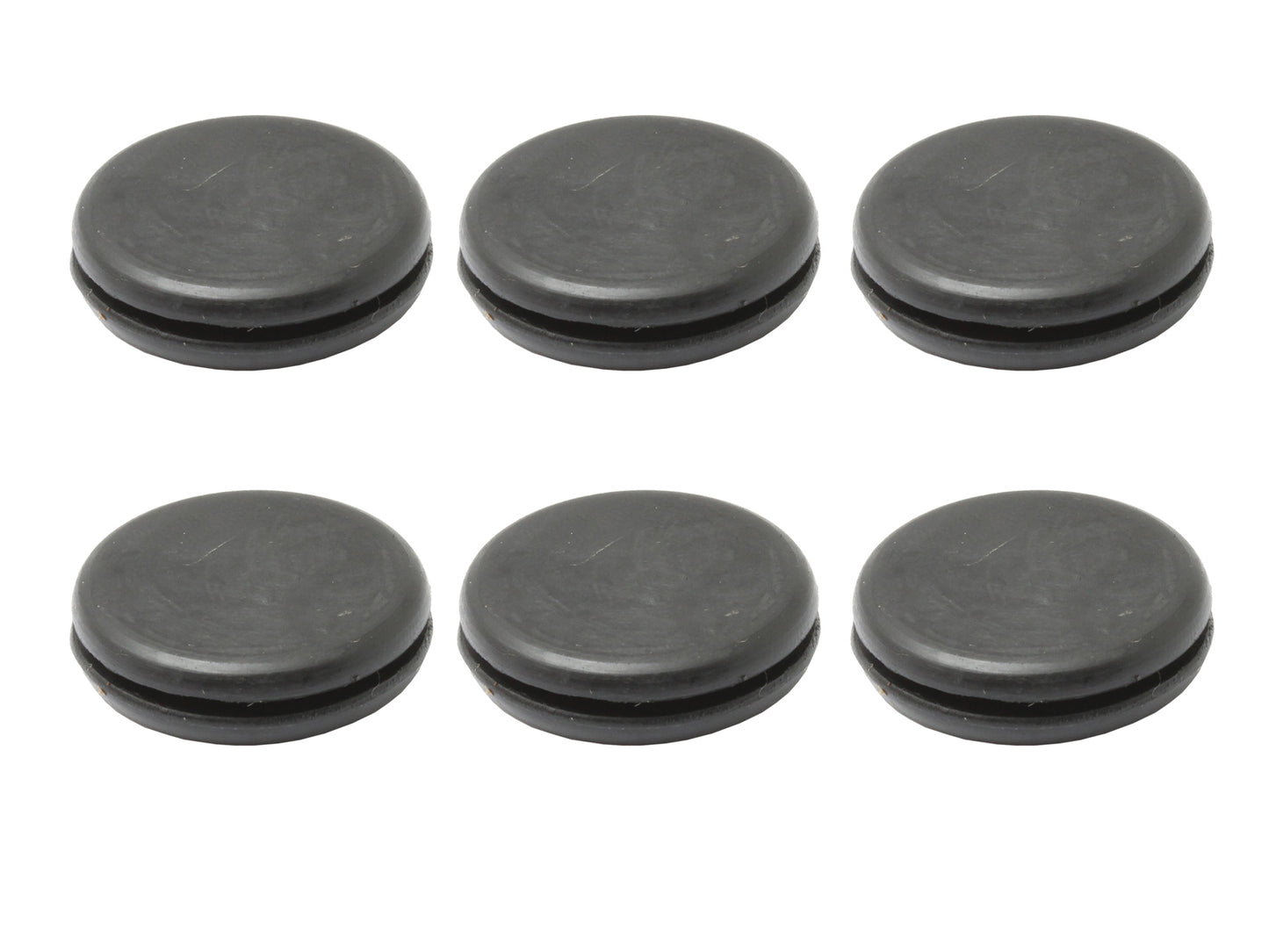 Universal Blind Centre Flange Grommet Kit 25.4mm OD 19mm ID 6pcs plug - GP1044