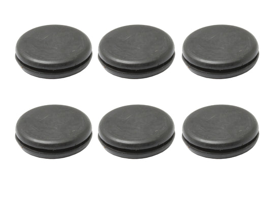 Universal Blind Centre Flange Grommet Kit 25.4mm OD 19mm ID 6pcs plug - GP1044