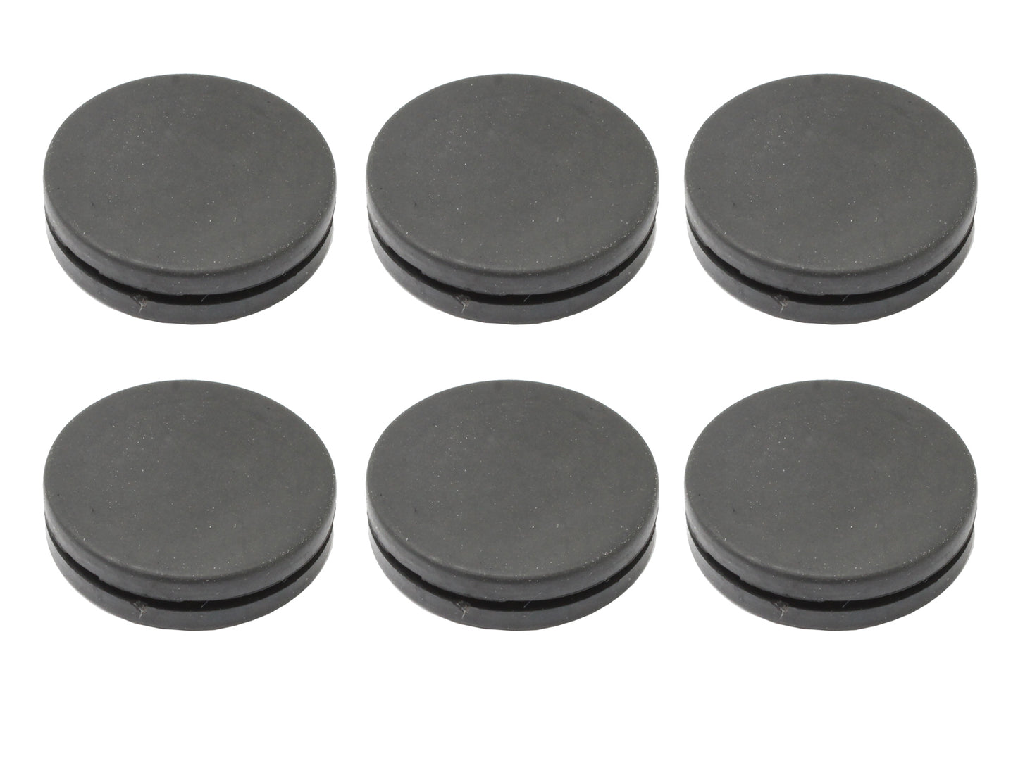 Universal Blind Centre Flange Grommet Kit 31.8mm OD 25.4mm ID 6pcs rubber plug - GP1045