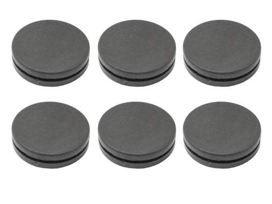 Universal Blind Centre Flange Grommet Kit 31.8mm OD 25.4mm ID 6pcs rubber plug - GP1045