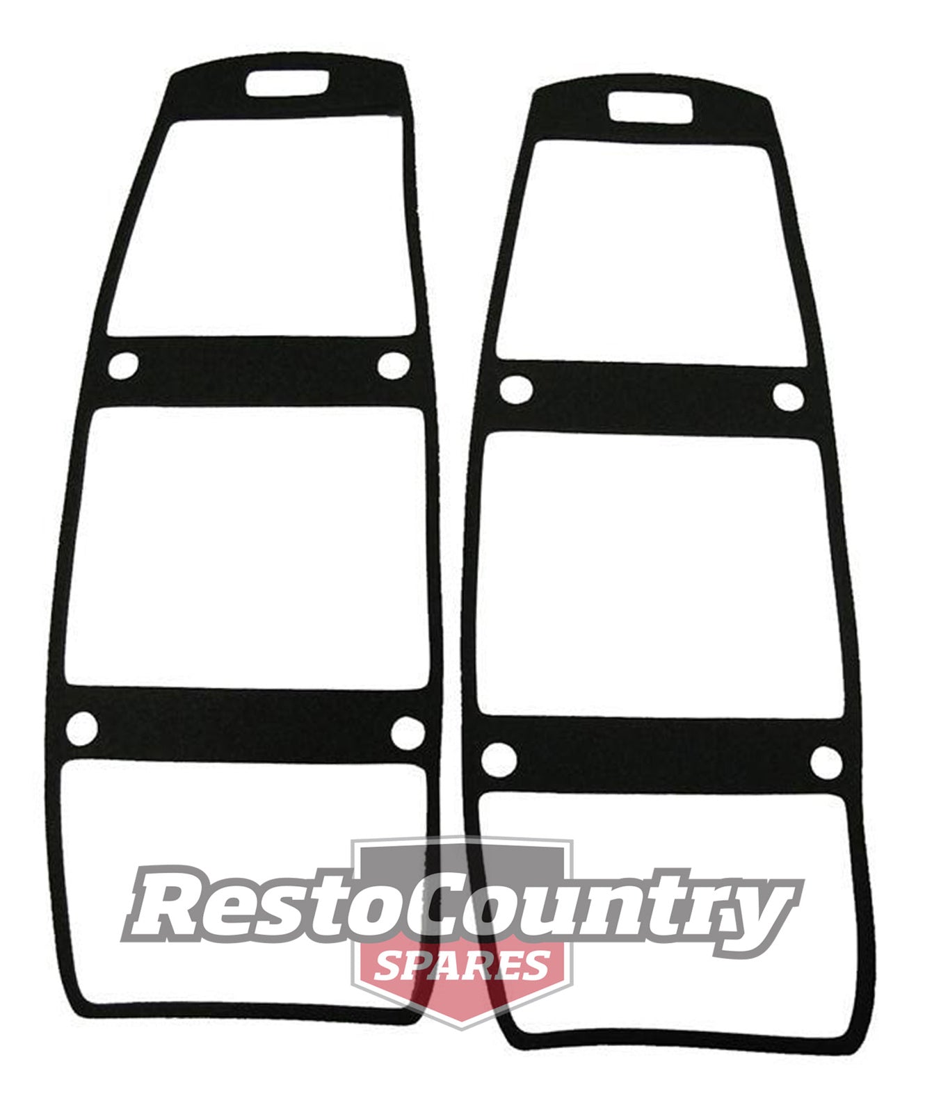 Holden Taillight Lens Gasket Pair WB Ute Panelvan x2 Van stop brake light - GTL1015