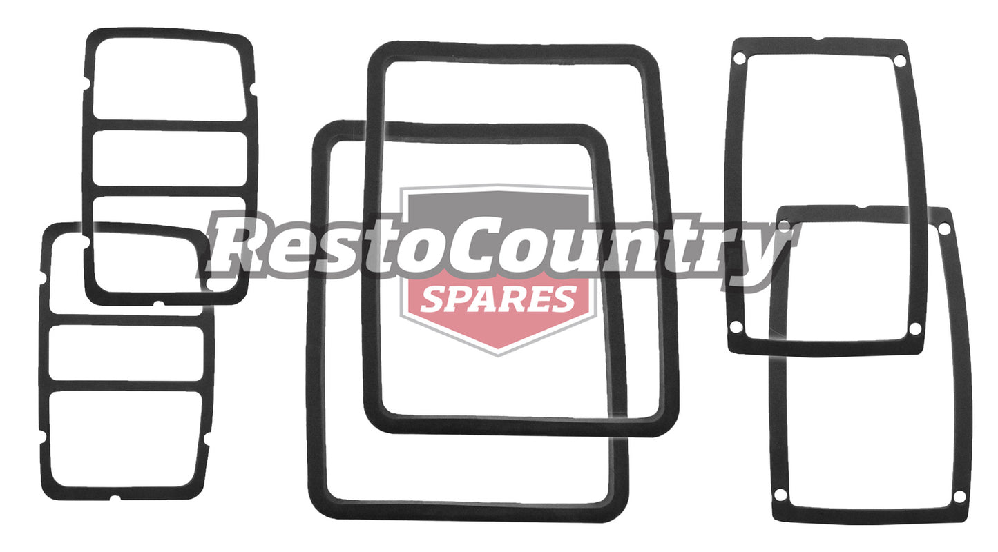Ford Taillight Gasket Pair LEFT + RIGHT ZD Fairlane stop tail indicator brake - GTL2017