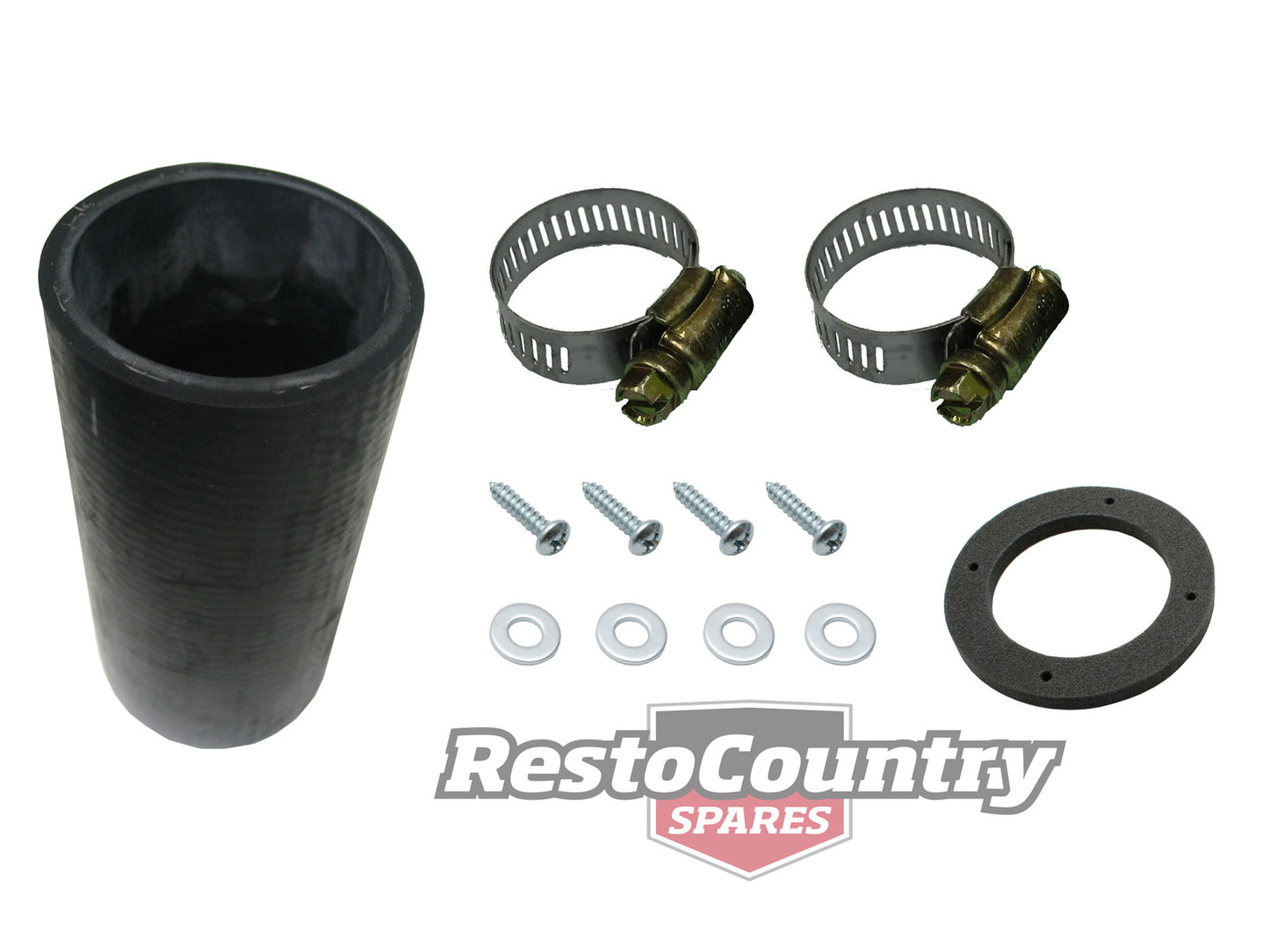 Holden Fuel Filler Pipe to Tank Kit HD HR HQ HJ HX HZ WB hose petrol - H1000
