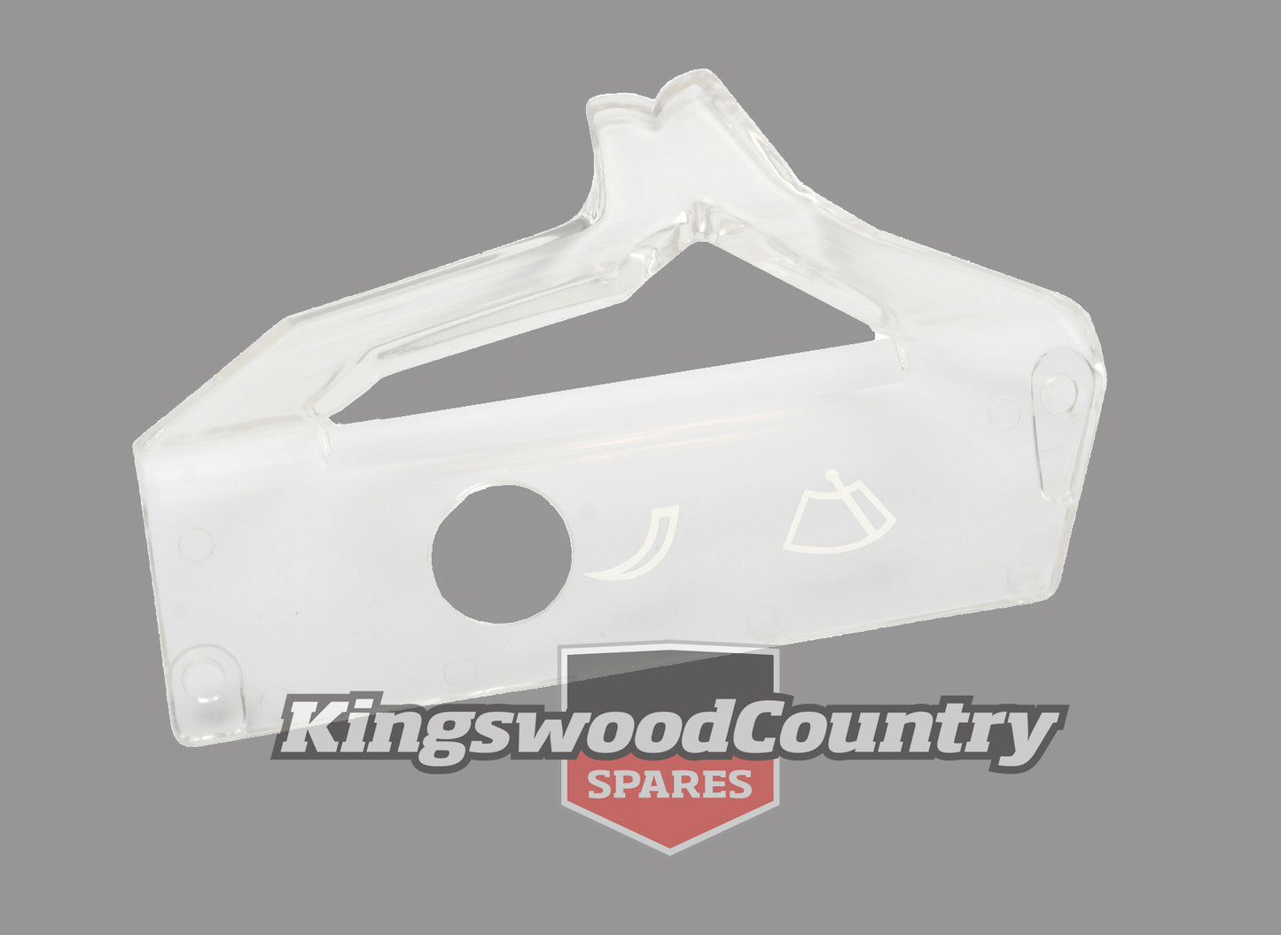 Holden Wiper Dwell Switch Lens HZ WB Dash Facia Delay Gauge windscreen - H1074