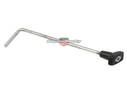 Holden Park Brake Release Rod + Knob Torana LH LX handbrake hand - H1132A