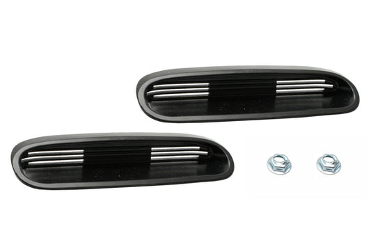 Holden Bonnet Scoop Insert PAIR + Fitting Nuts HT HG Monaro  vent - H1176