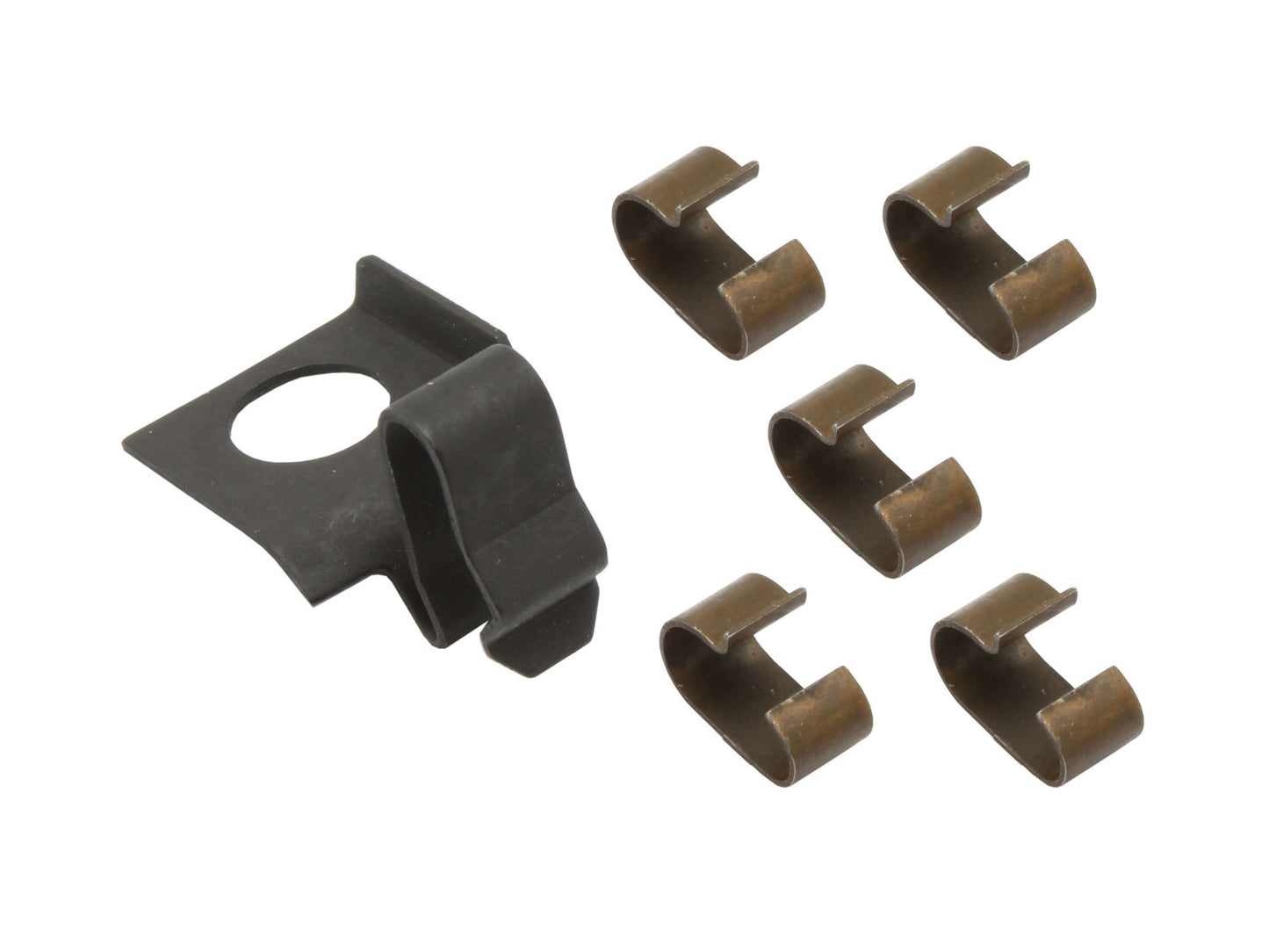 Holden Fuel Pipe Clip Set 6cyl GREEN EH HD HR HK HT HG HQ HJ HX HZ petrol pipe - H1196A