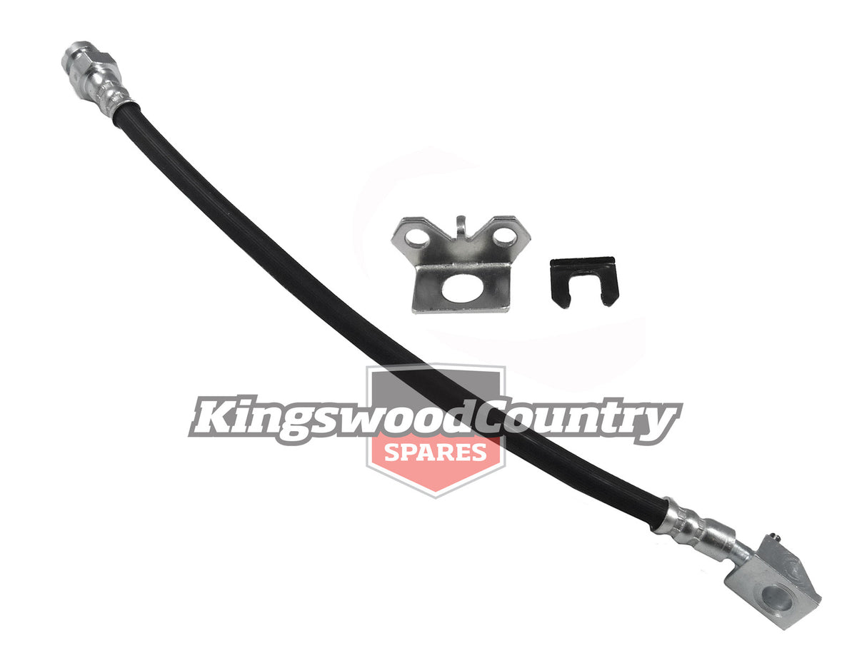 Holden Front Disc Brake Flex Hose WB rotor pads rubber line hydraulic - H1262
