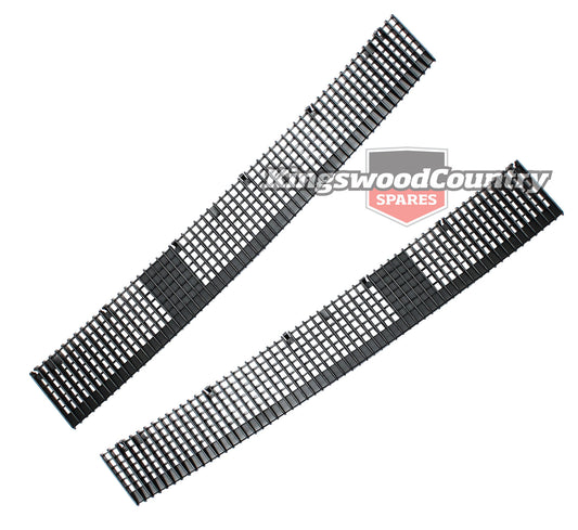 Holden Commodore Bonnet Grille Insert Set VL x2. Air Vent Intake - H1300