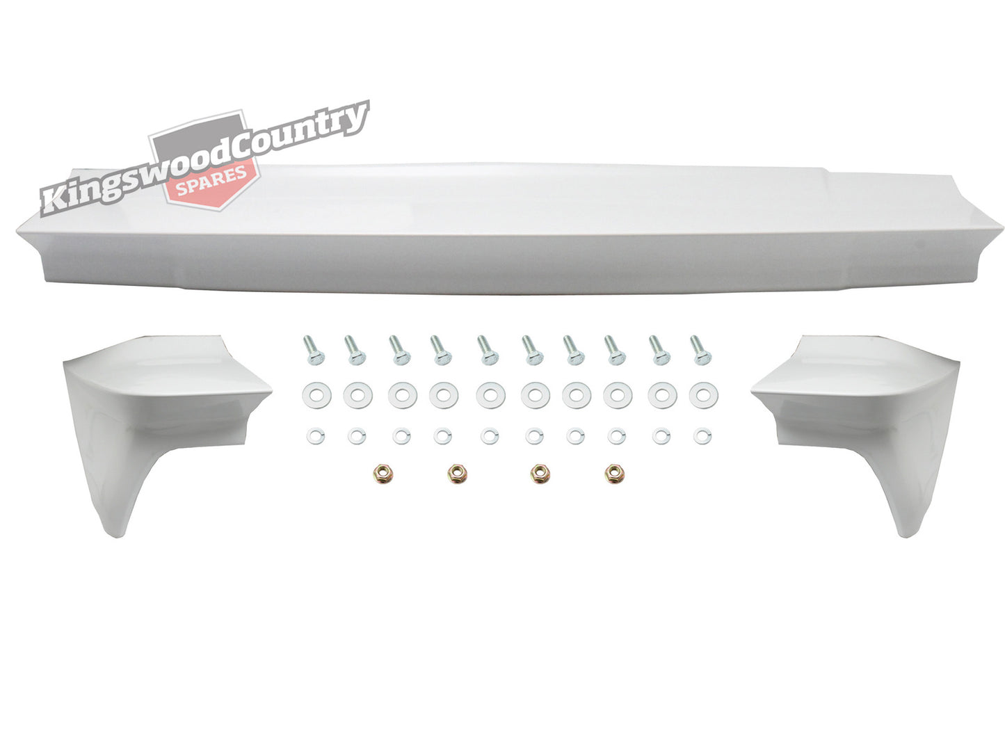 Holden Rear Boot Spoiler HQ Coupe + Fitting Kit NEW 3 piece wing Resto Country - H1306