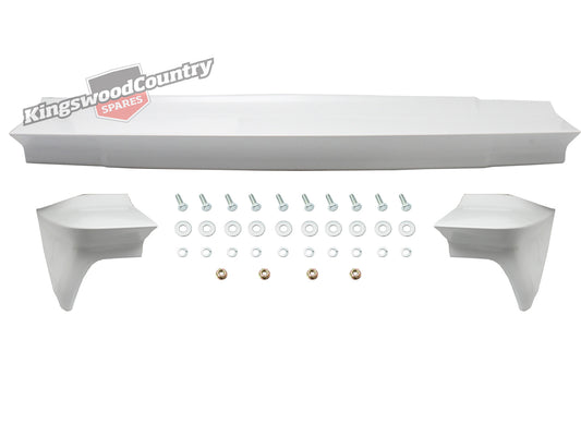 Holden Rear Boot Spoiler HQ Coupe + Fitting Kit NEW 3 piece wing Resto Country - H1306