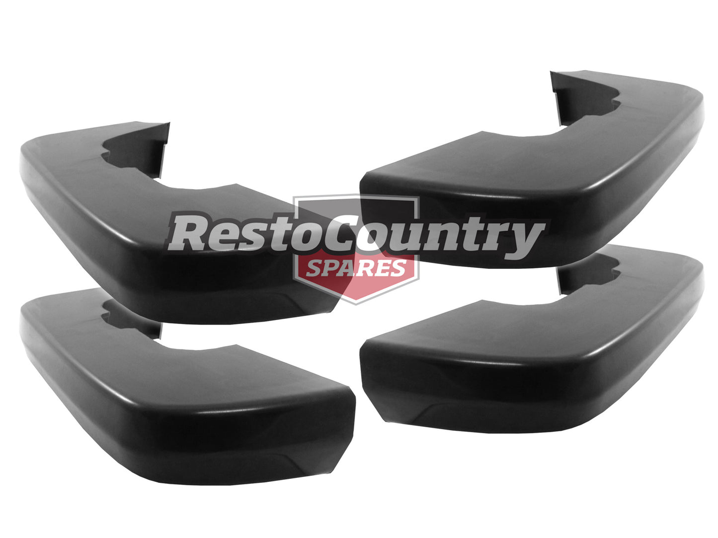 Holden Torana Bumper Bar Over Rider Set FRONT +REAR x4 LH LX UC overrider rubber - H1360