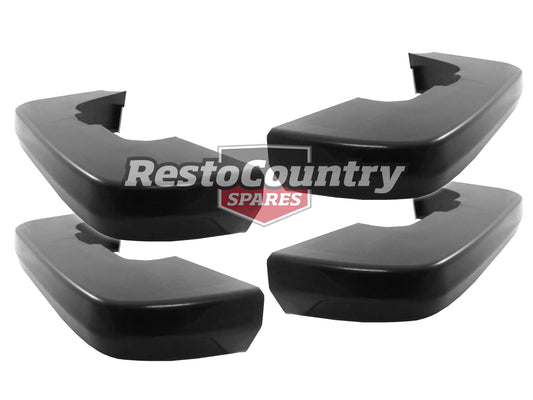 Holden Torana Bumper Bar Over Rider Set FRONT +REAR x4 LH LX UC overrider rubber - H1360