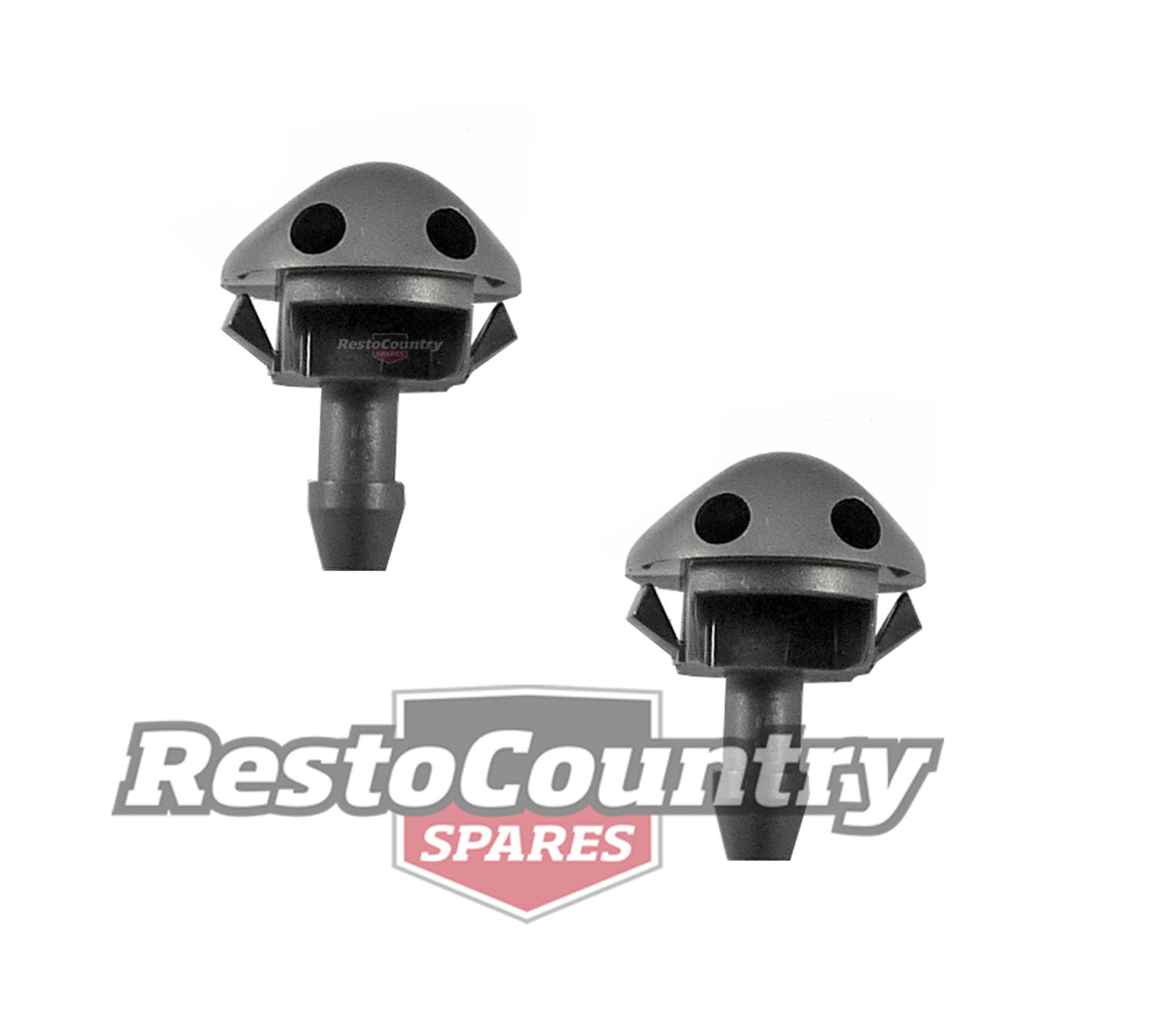 Holden Commodore Windscreen Washer Nozzle Jet Kit x2 VS VT VX VY VZ - H1378