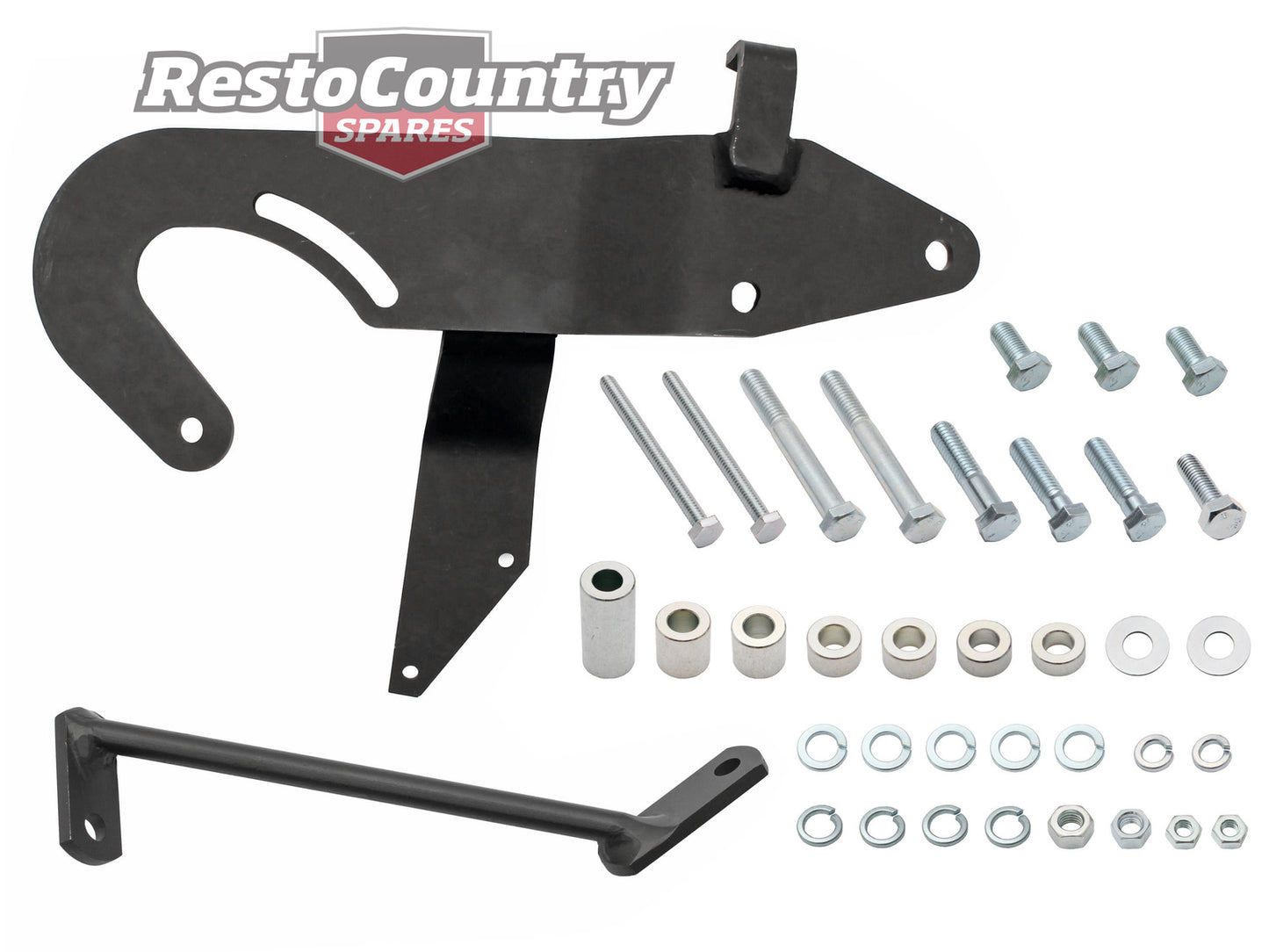 Holden Power Steering Pump Mounting / Bracket Kit 6cyl HQ HJ HX HZ WB. VB VC VH - H1379