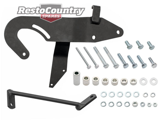 Holden Power Steering Pump Mounting / Bracket Kit 6cyl HQ HJ HX HZ WB. VB VC VH - H1379