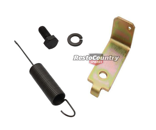 Holden V8 Accelerator Return Spring + Bracket + Bolt Kit HQ 253 carby - H1387