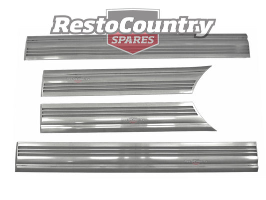 Holden Commodore NEW Side Door Mould Kit VL Sedan Front +Rear x4 GM SL Executive - H1388