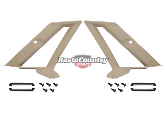Holden Rear Quarter Window Inner Trim Kit VK VL Sedan - H1485