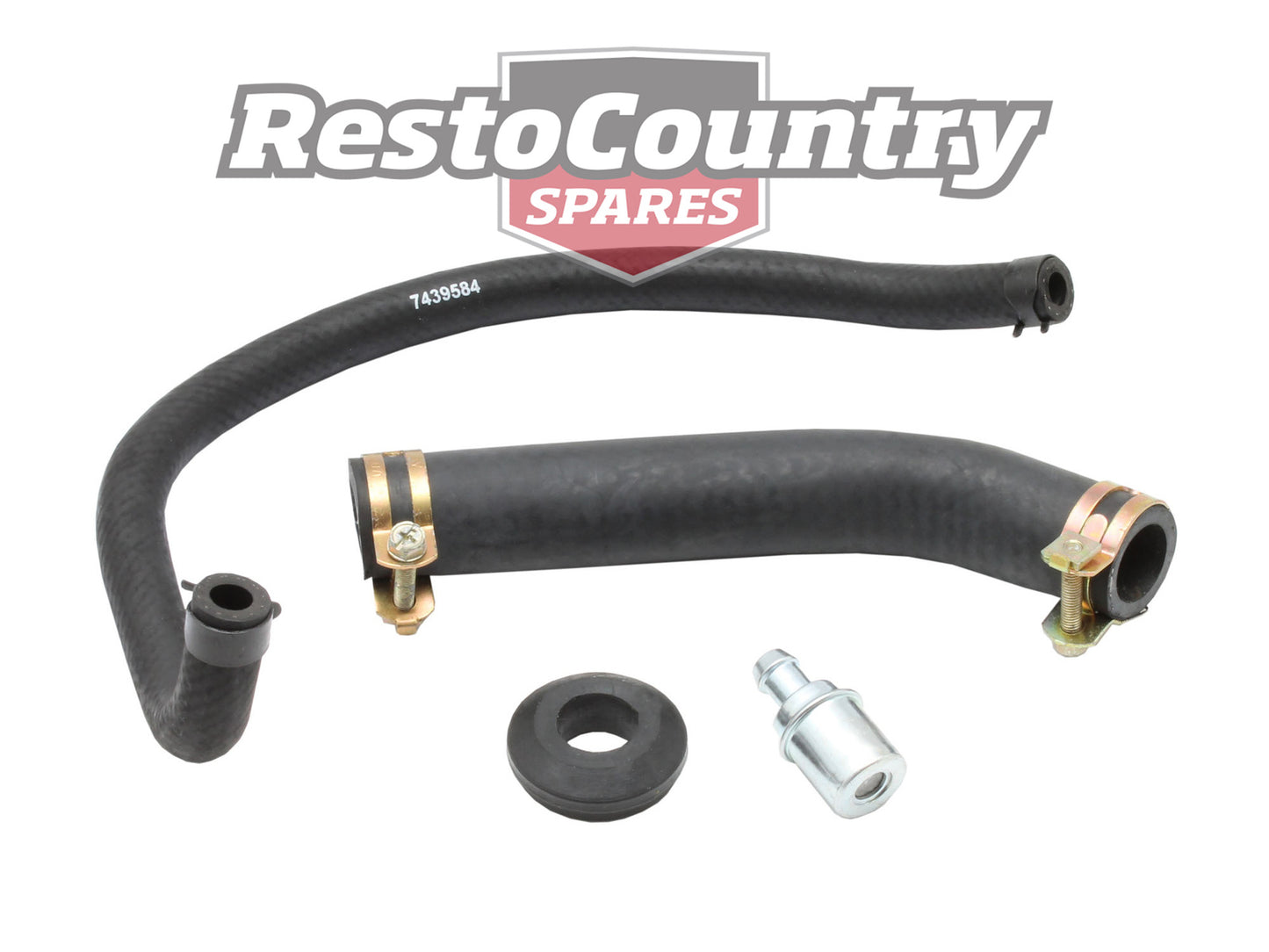 Holden V8 PCV Valve Hose Engine Breather Kit HT HG HQ HJ HX HZ WB 253 4.2ltr - HB1001