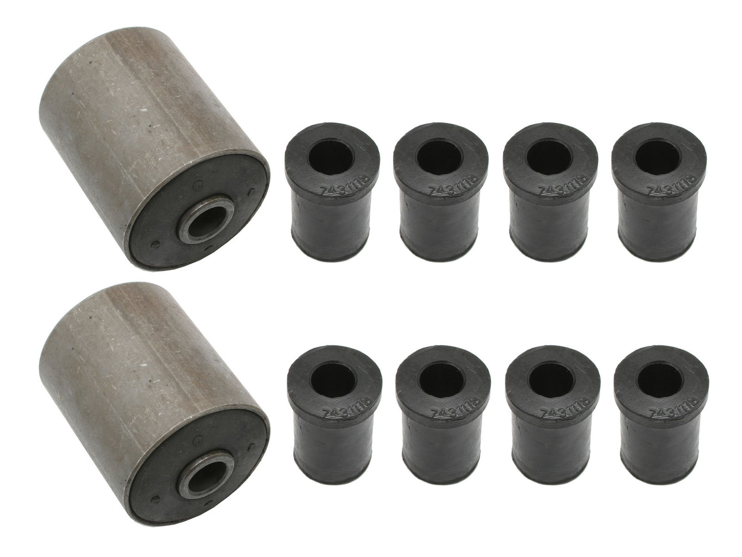 Holden Leaf Spring Eye & Shackle Bush Rebuild Kit HT HG Sedan Wagon Monaro - HGS1