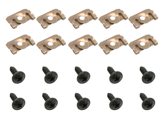 Holden Headlight Fitting Kit 48 FX FJ FE FC FB EK EJ EH Adjustment lamp screw - HLK1017