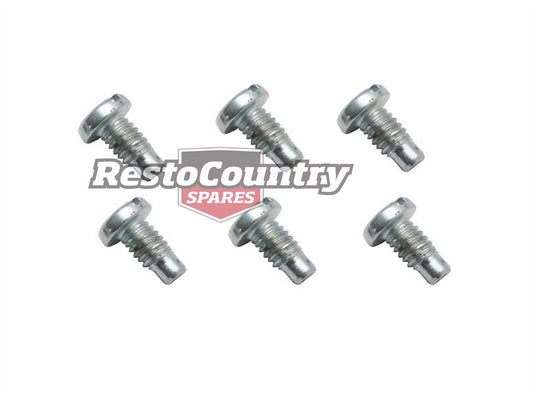 Holden Headlight Inner Rim Retaining Screw Set x6 FX - HR HK - WB Torana LC - UC - HLK1018