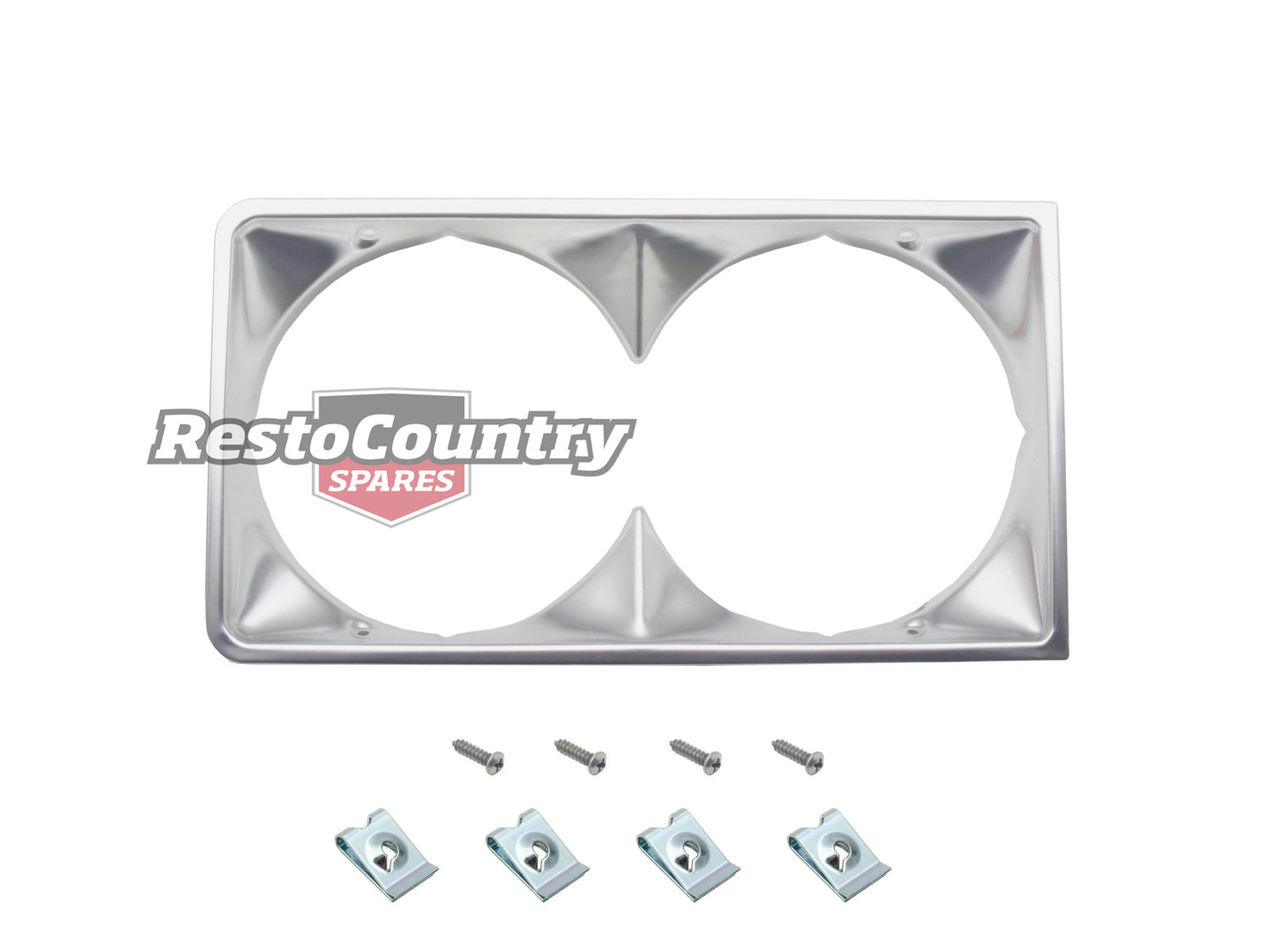 Holden Twin Headlight Surround Rim x1 HJ HX HZ suit Statesman Premier head light - HLR1000