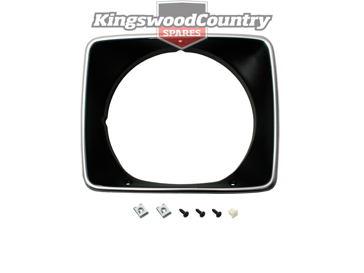 Holden GTS Sandman Headlight Surround Rim HJ HX Black Single x1 head light - HLR1000C