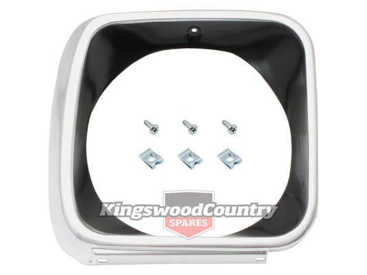 Holden Torana LJ GTR XU1 Headlight Surround Rim Black RIGHT NEW headlamp - HLR1006